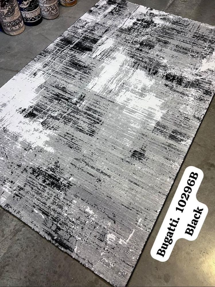 Distressed Abstract Rug — photo 6